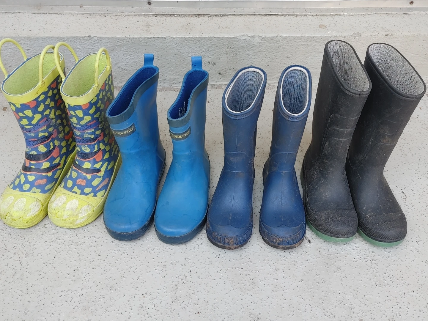 Kids Rain Boots Assorted Brands