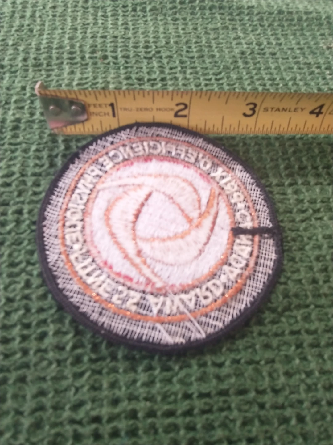 1980s Canada Fitness Award Cloth Patch 3" - photo 2