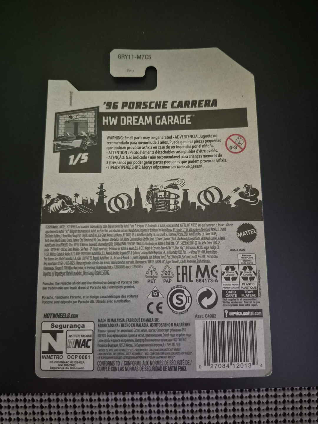Hot Wheels '96 Porsche Carrera HW Dream Garage - photo 2