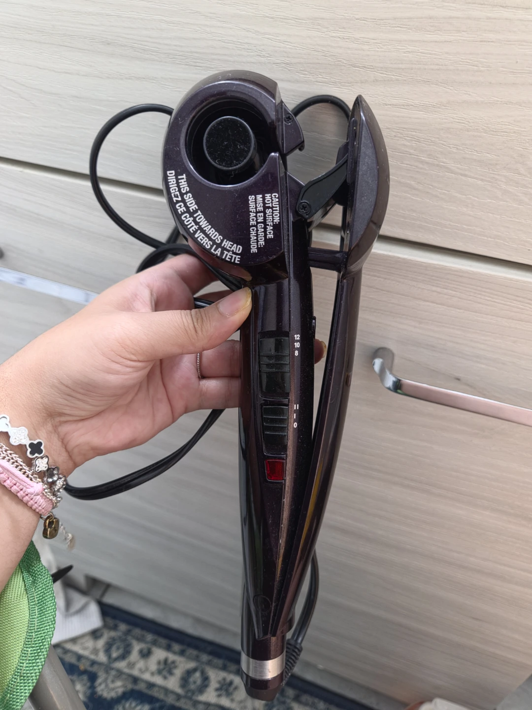 Hair curler & heat brush