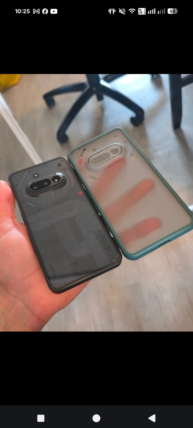 Nothing Phone 3(A) with protective case