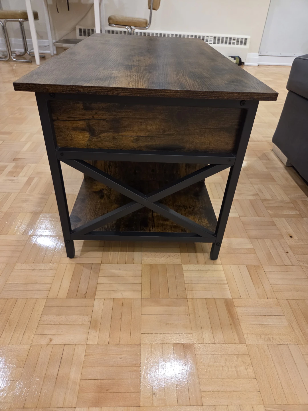 Lift Top Coffee Table with Storage - photo 3