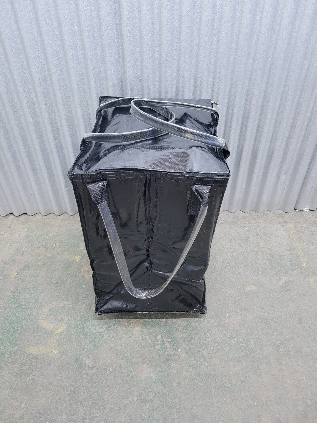 Hulken Rolling Tote Bag Black