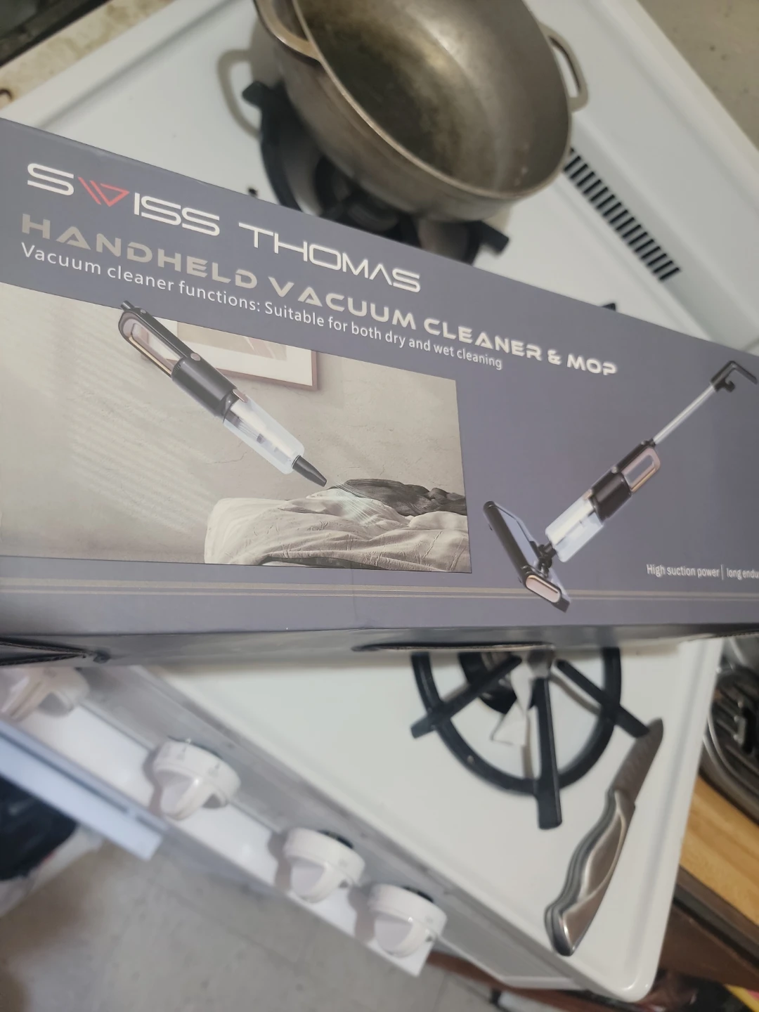 SWISS THOMAS Handheld Vacuum Cleaner & Mop - photo 4