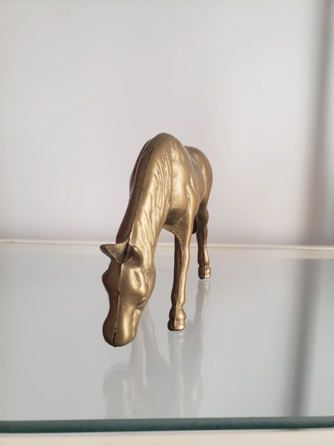 Brass Horse Figurine - photo 3