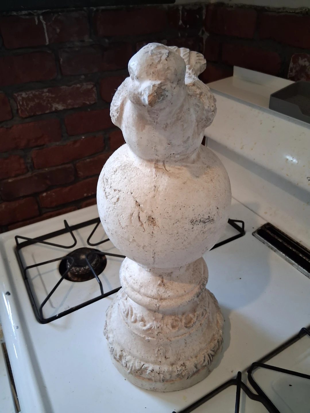 Decorative Bird Pedestal Statue - photo 5