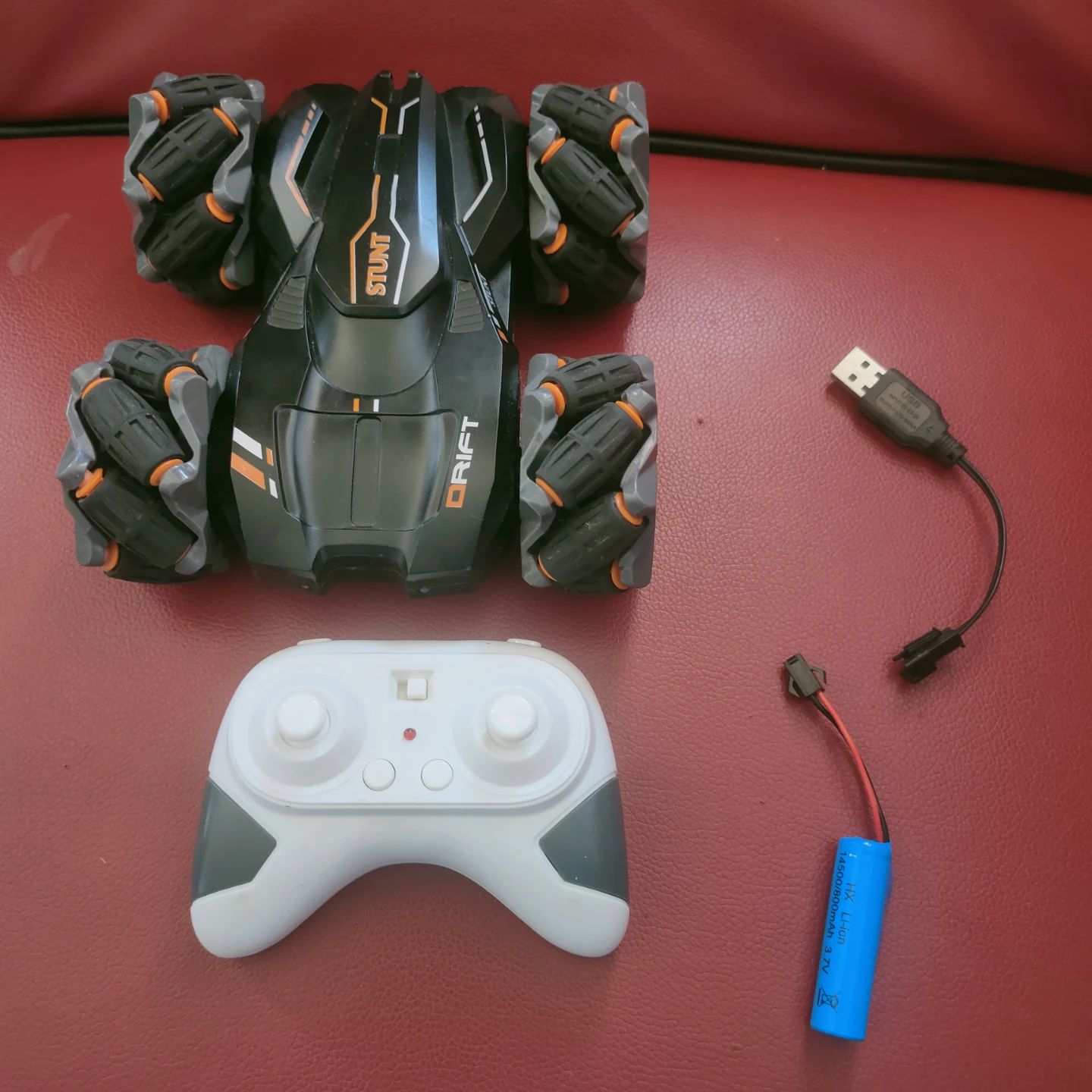 RC Stunt Drift Car with Remote and Battery