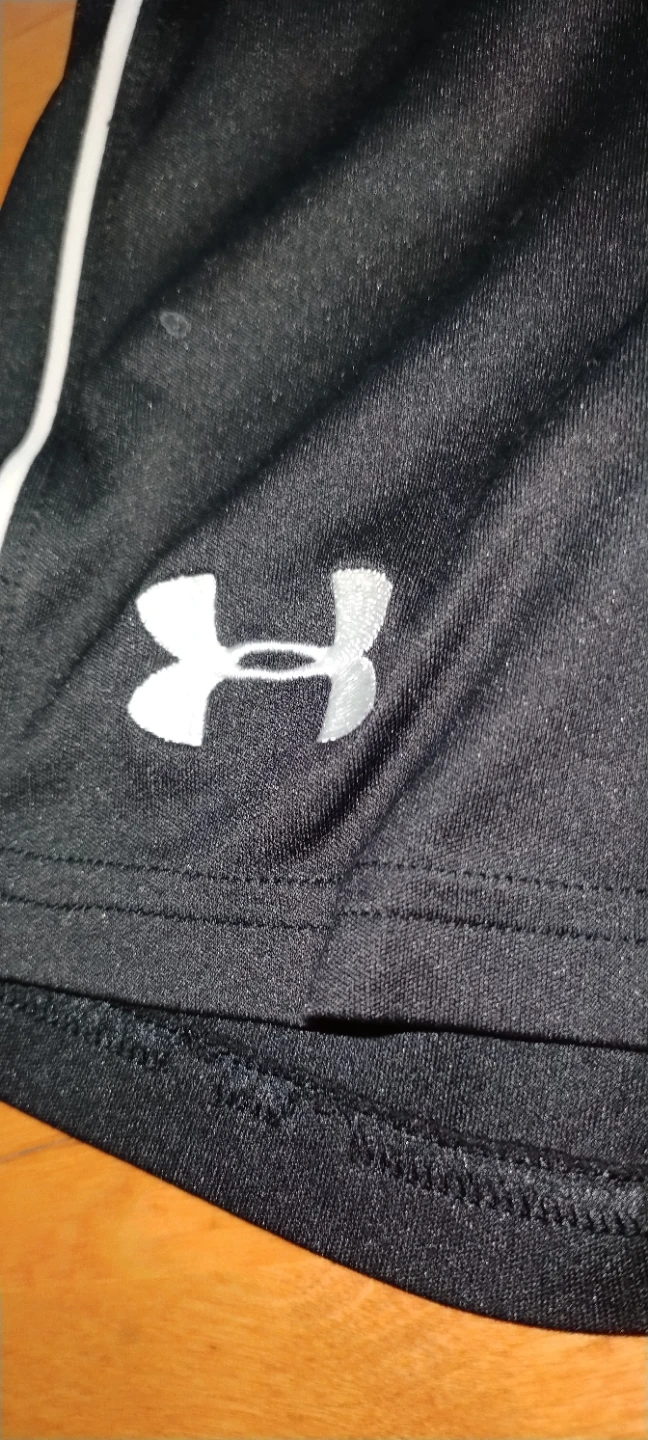 Under Armour Black Youth Athletic Shorts - photo 3