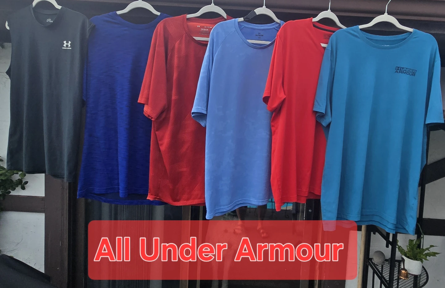 Men's TEES, Tanks & Polos. 2XL. UA, Nike, Adidas. - photo 2
