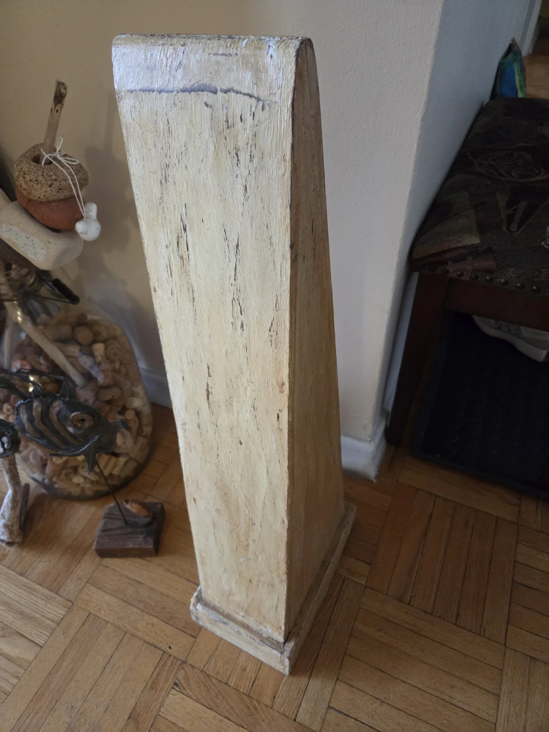 Vintage Pyramid Shaped Drawer Chest - photo 4