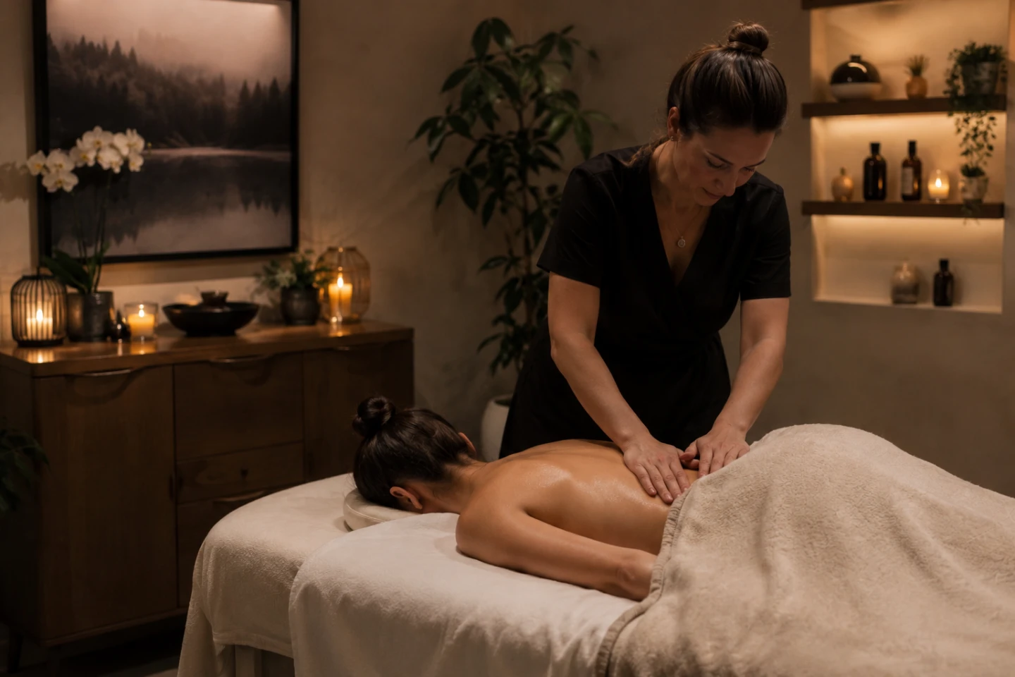4 hands Massage