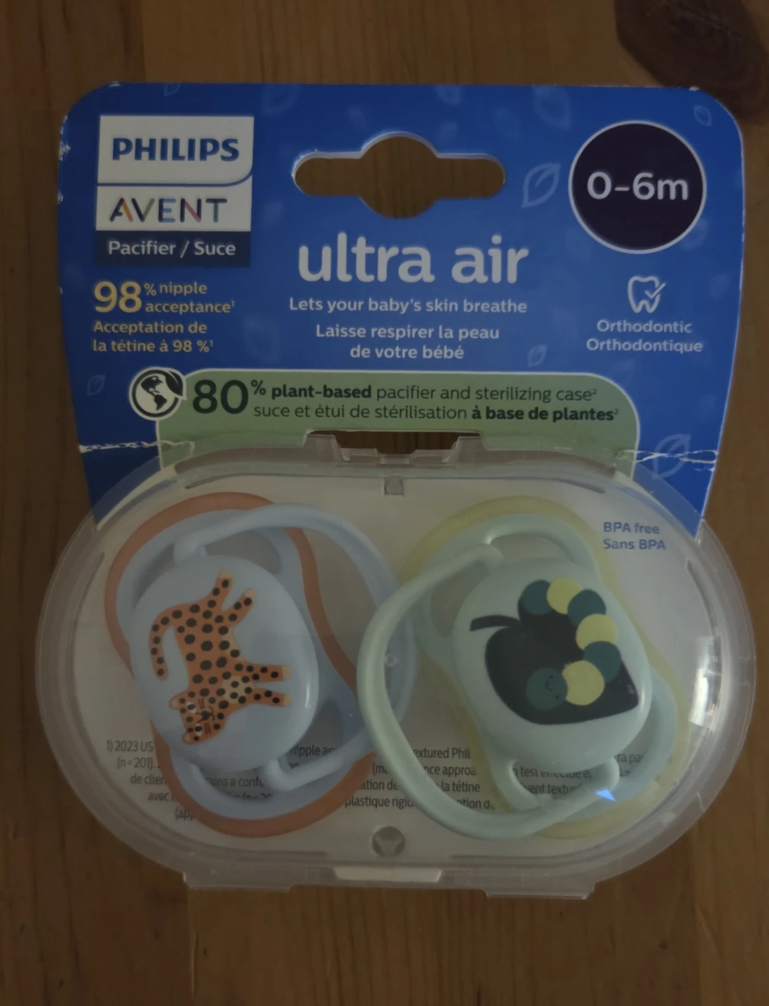 Pacifiers 0-6m