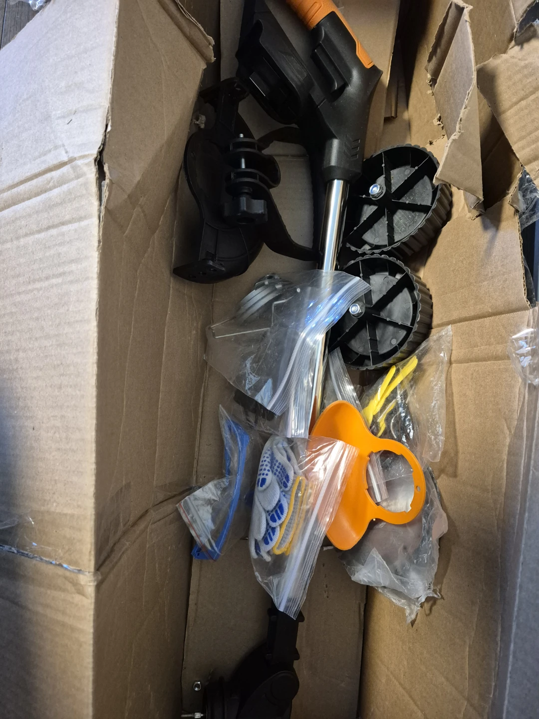 Cordless String Trimmer with Blades and Battery - photo 5
