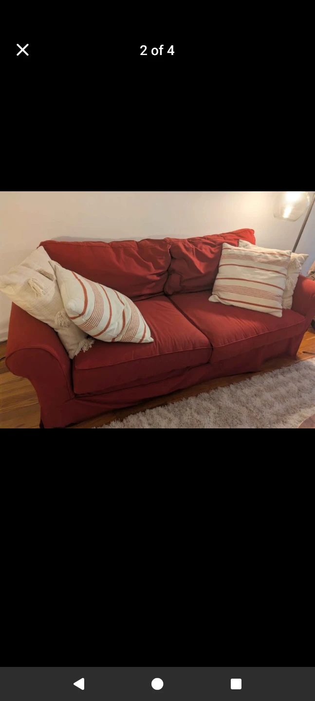 Used  Pottery barn Sofa - photo 3