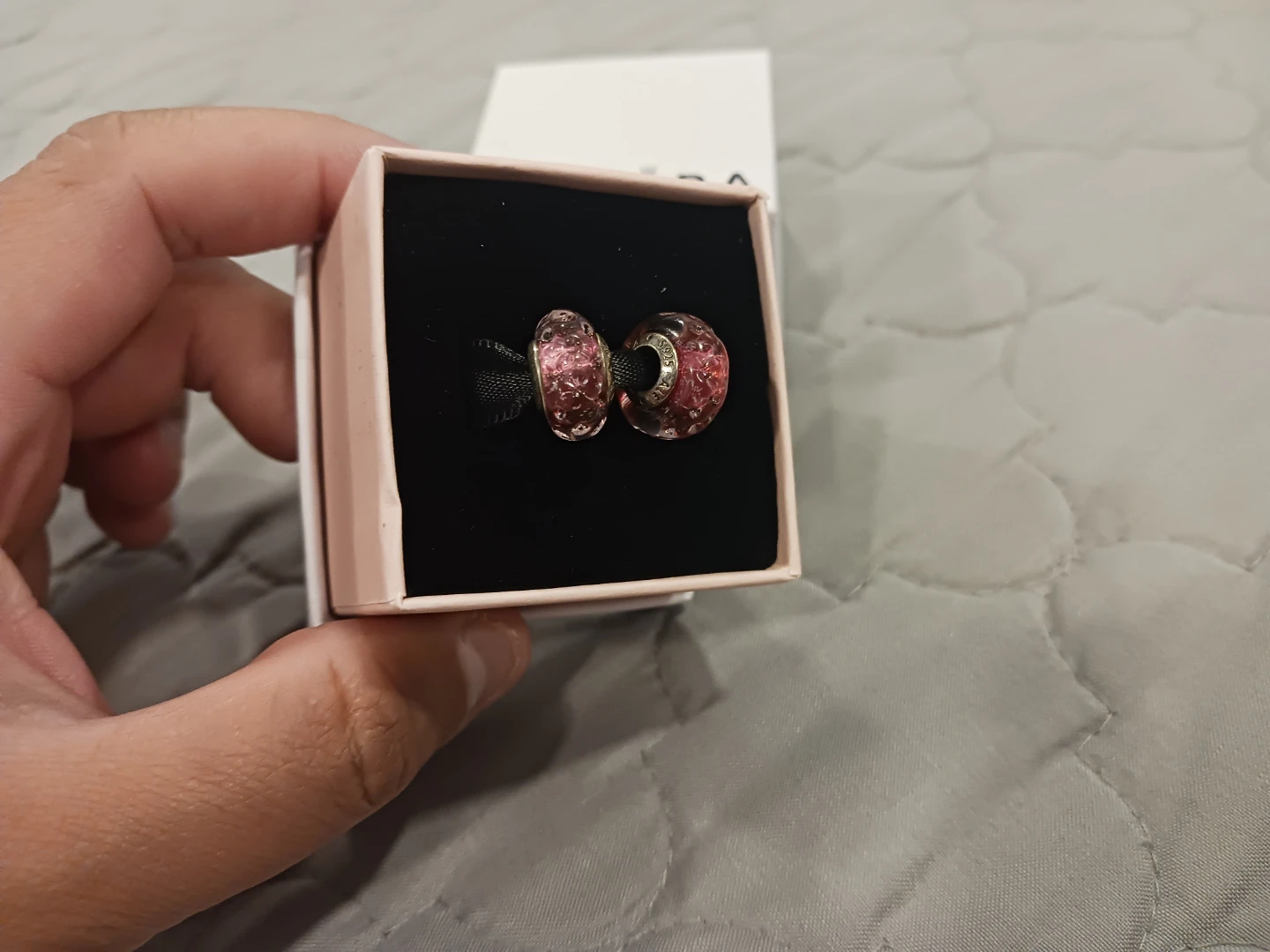 Pandora Pink Charm Beads Set -2 - photo 2