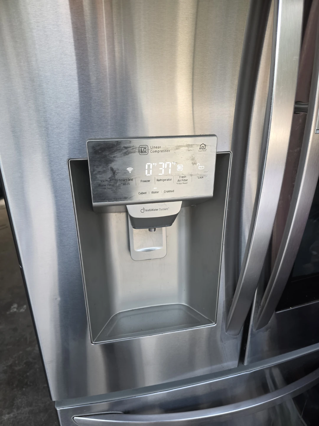 LG Stainless Steel French Door Refrigerator with InstaView - photo 3