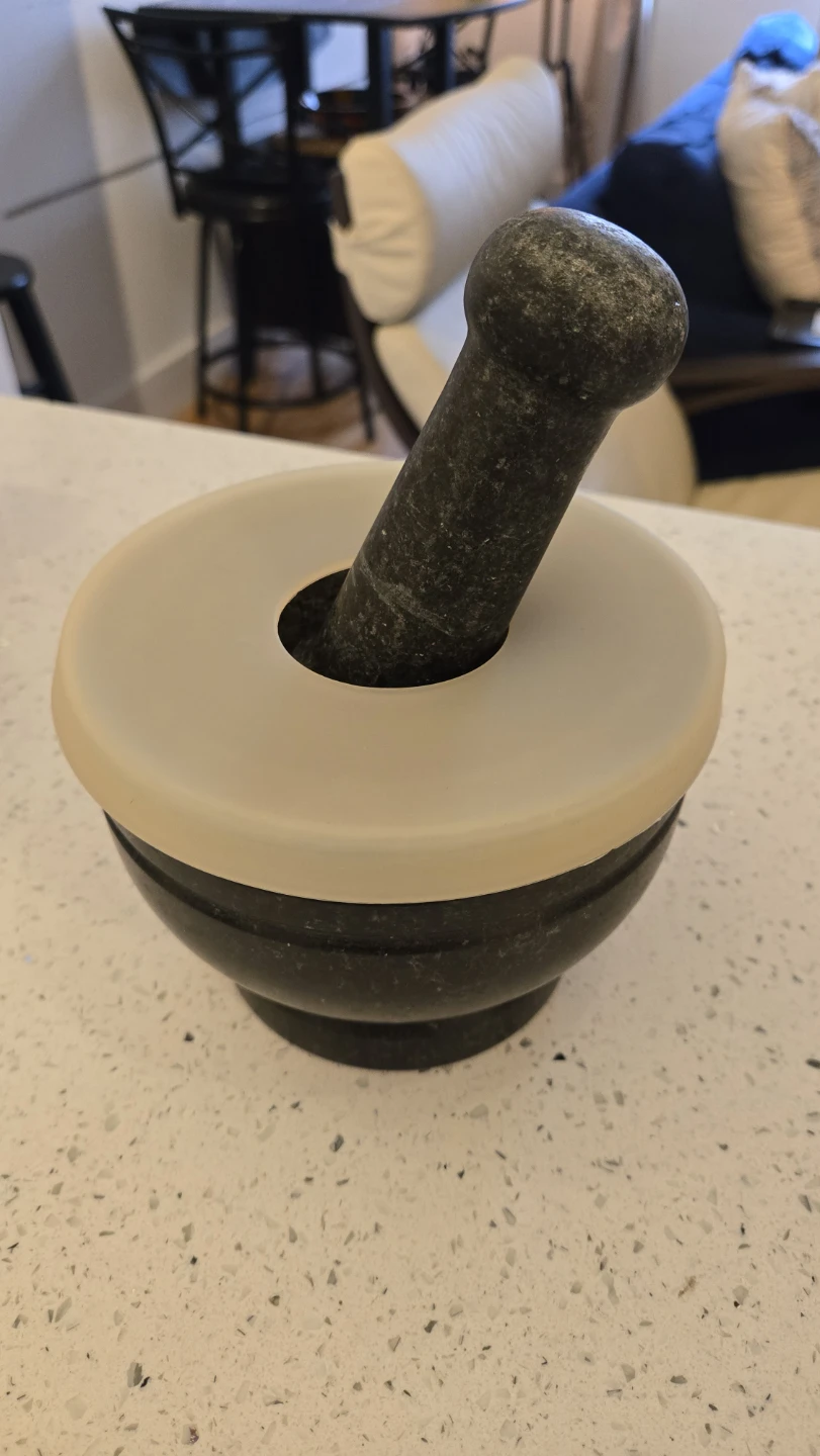 Stone Mortar and Pestle Set - photo 2