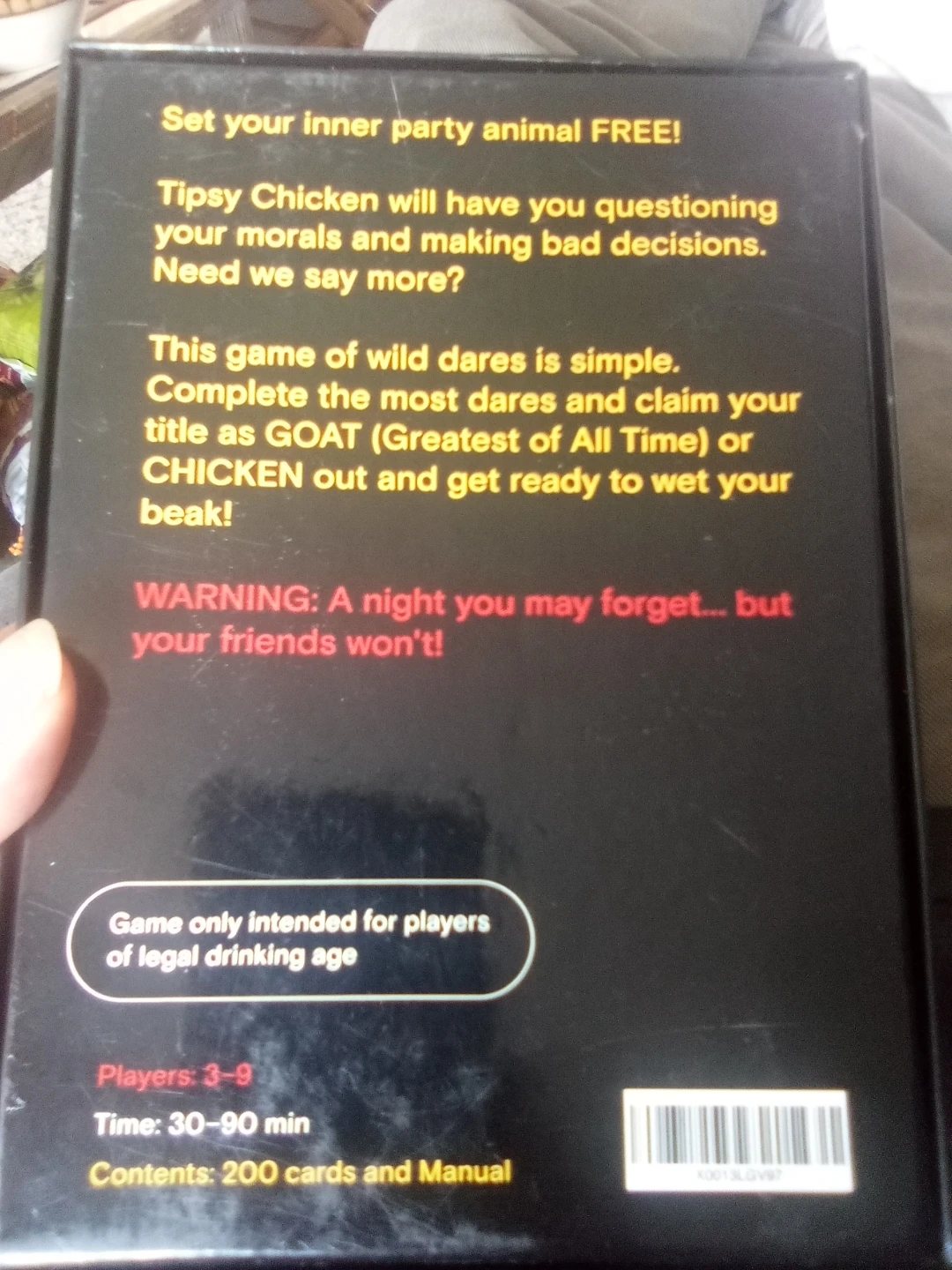 Tipsy Chicken Party Game - photo 2