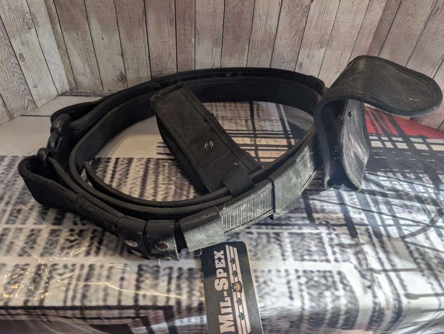 Mil-Spex Tactical Duty / Security Belt with Pouches