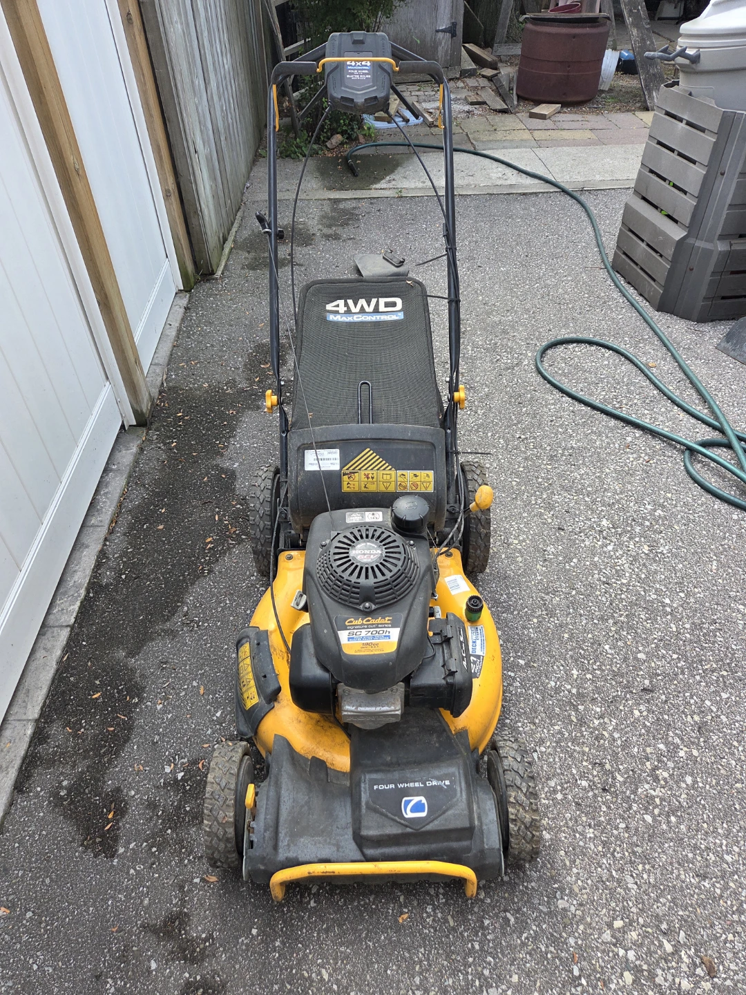 Cub cadet lawn mower