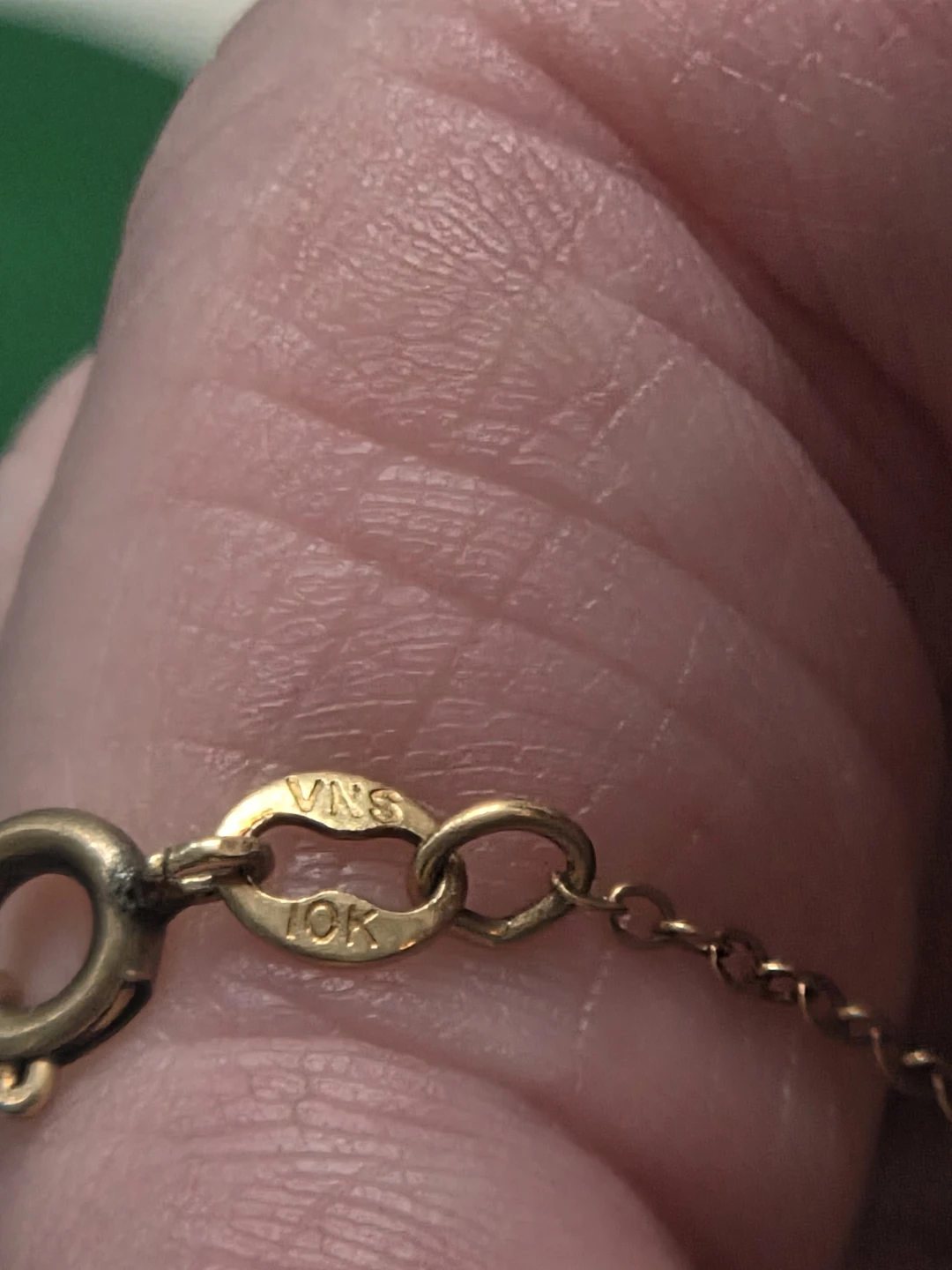 10K Gold Apple and Number 1 Pendant Necklace - photo 4