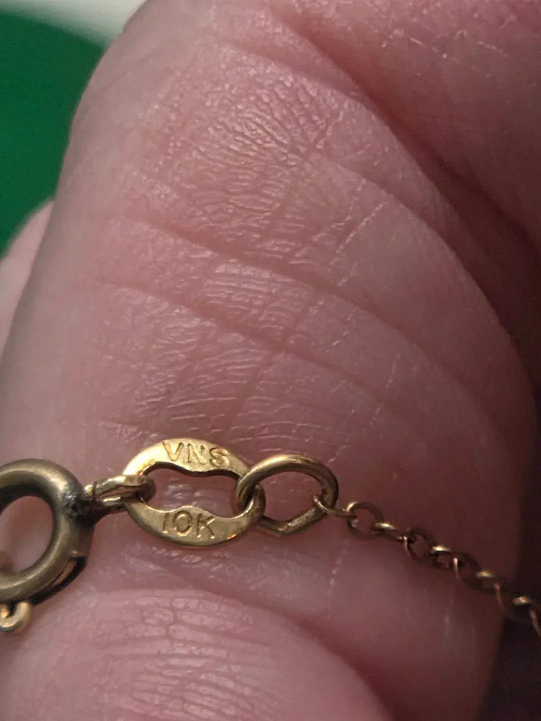 10K Gold Apple and Number 1 Pendant Necklace - photo 4