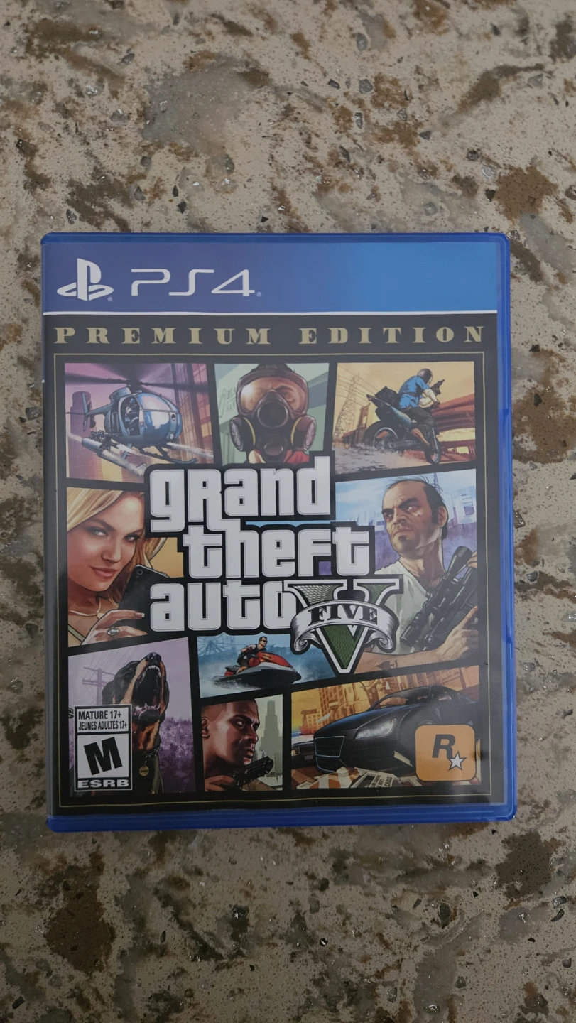 Grand Theft Auto V Premium Edition PS4 Game