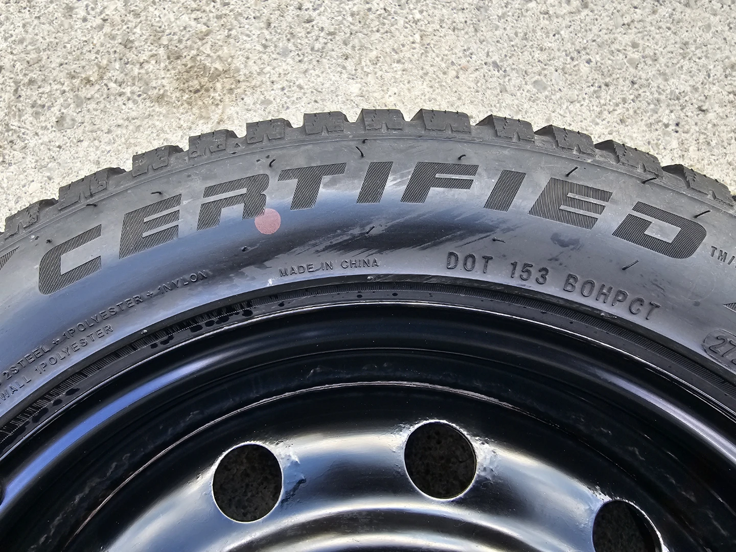 HONDA CIVIC WINTER TIRES ON STEEL RIMS - photo 5