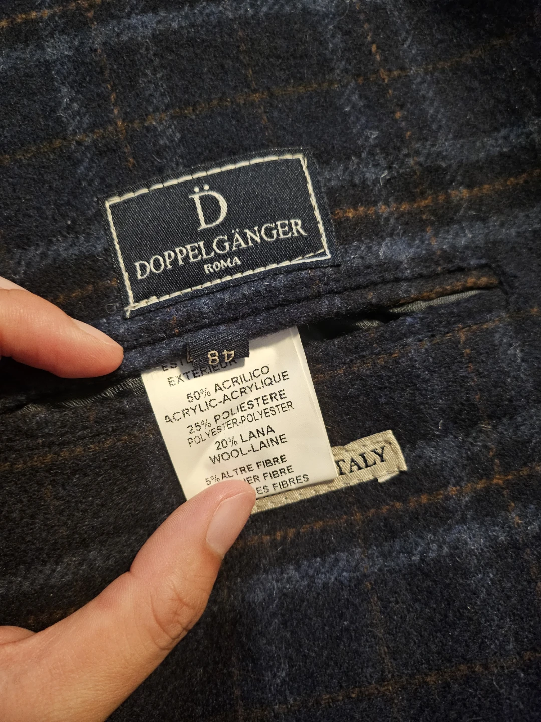 Doppelgänger Men's Plaid Blazer - photo 3