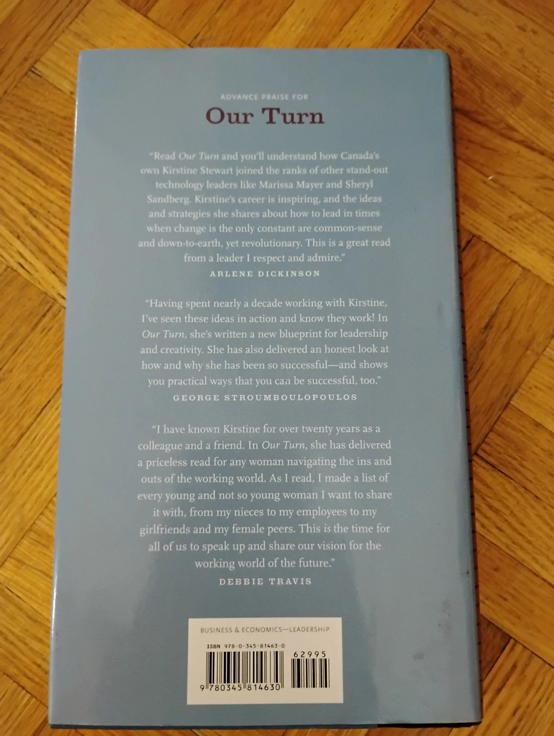 Our Turn by Kirstine Stewart Book - photo 2