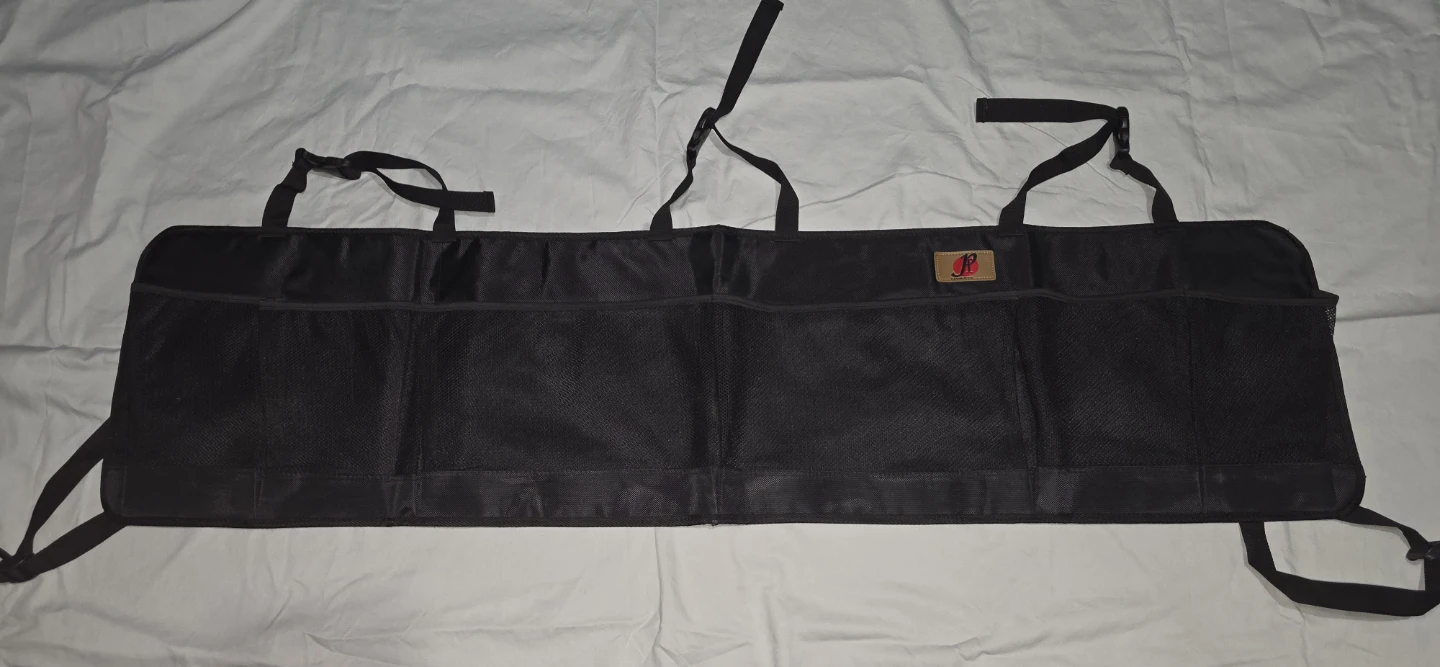 Black Car Seat Organizer