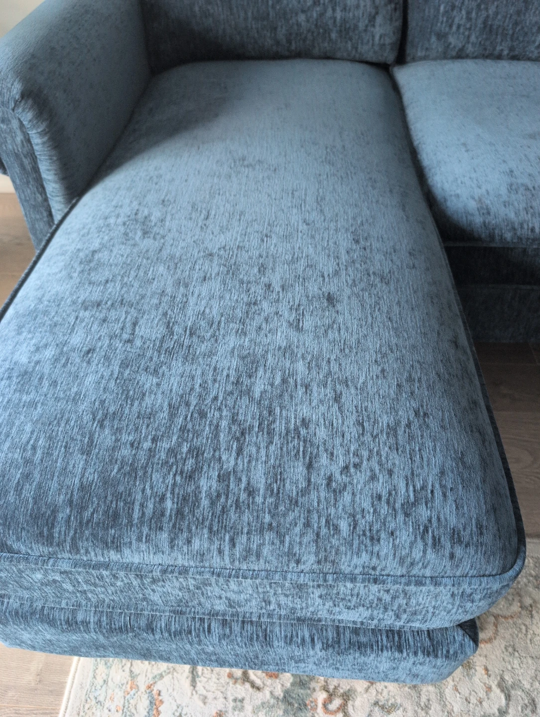 Blue Sectional Sofa - photo 3
