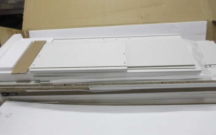 White Accent Cabinet - photo 2