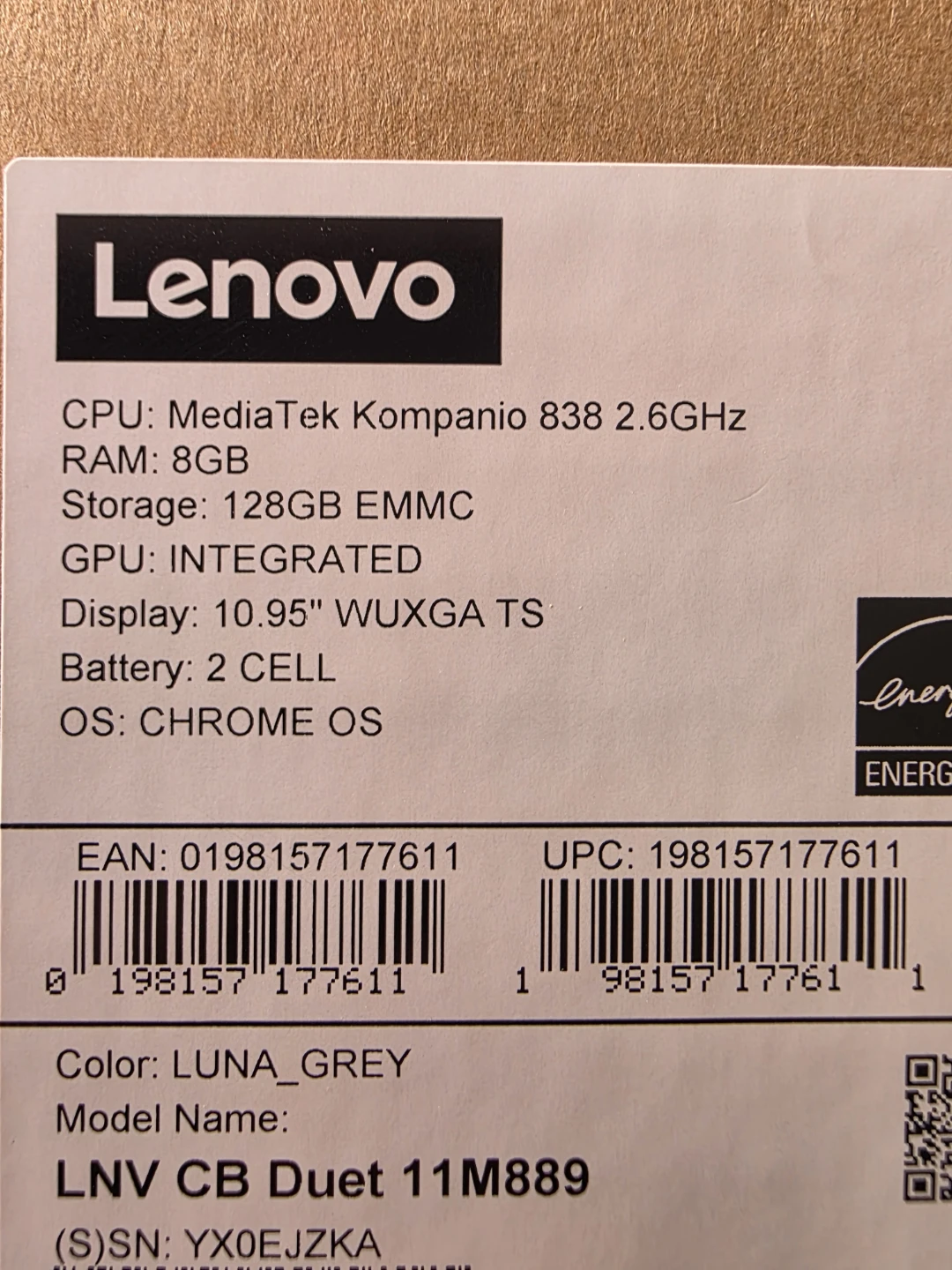 Lenovo Chromebook Duet Gen 9 (11-inch)  $140 OBO - photo 2
