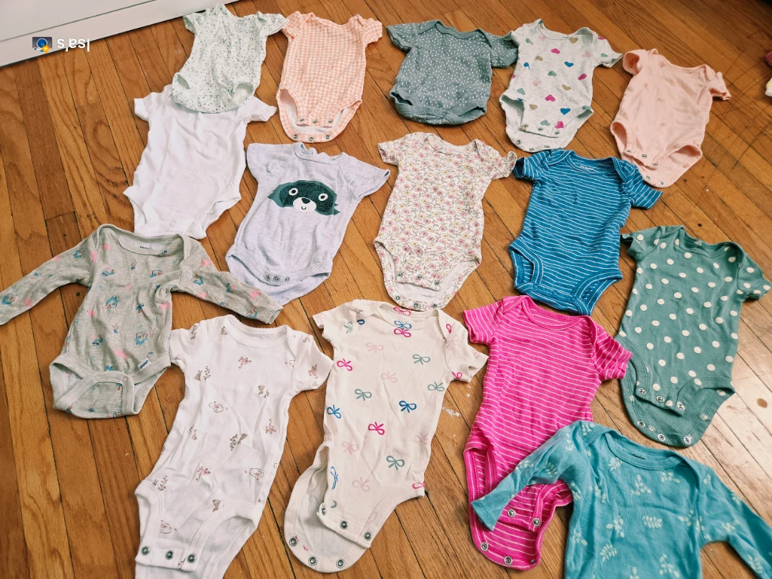 Baby Onesies Lot (Various Brands)