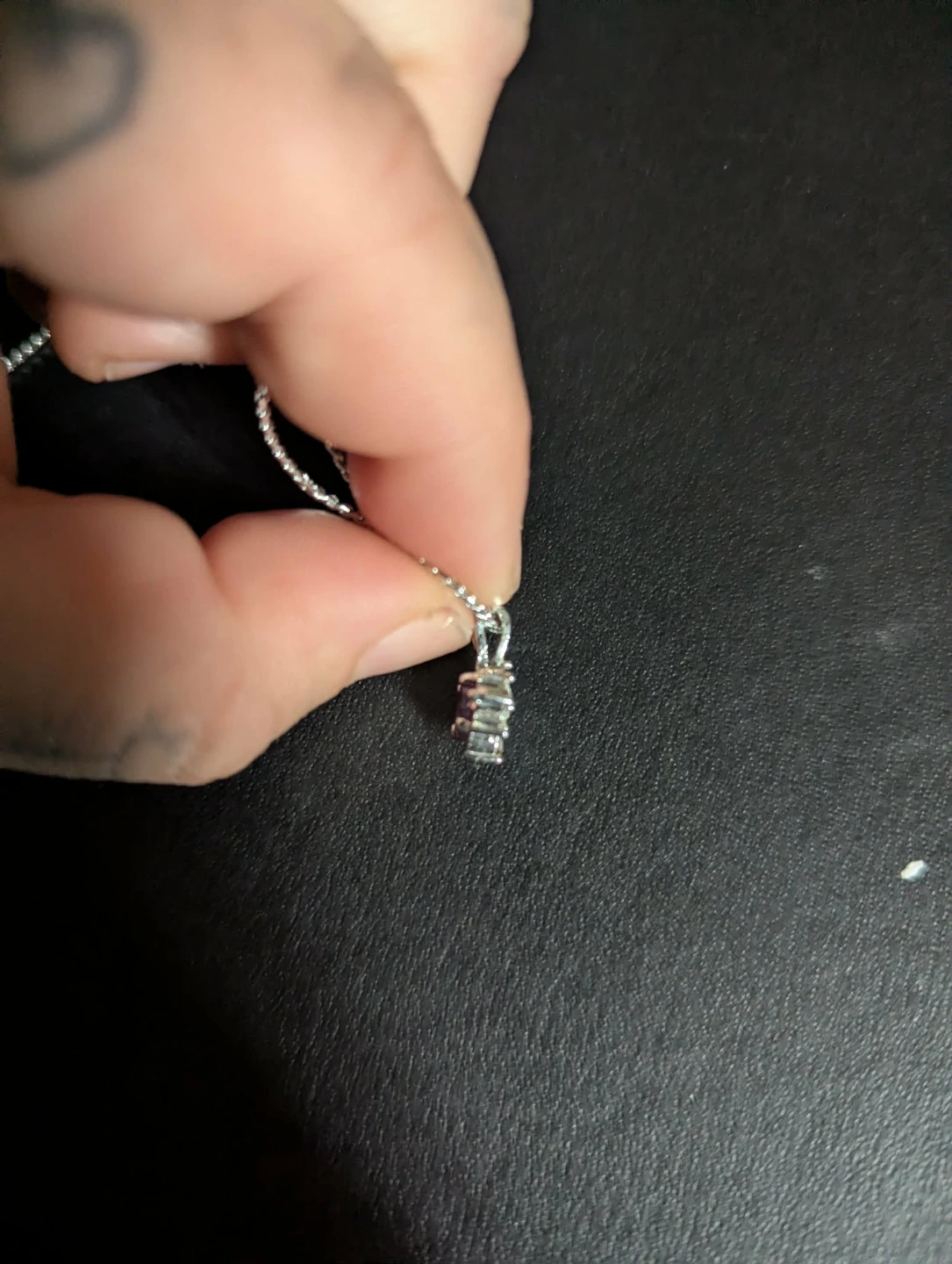 White Gold Pendent Necklace - photo 4