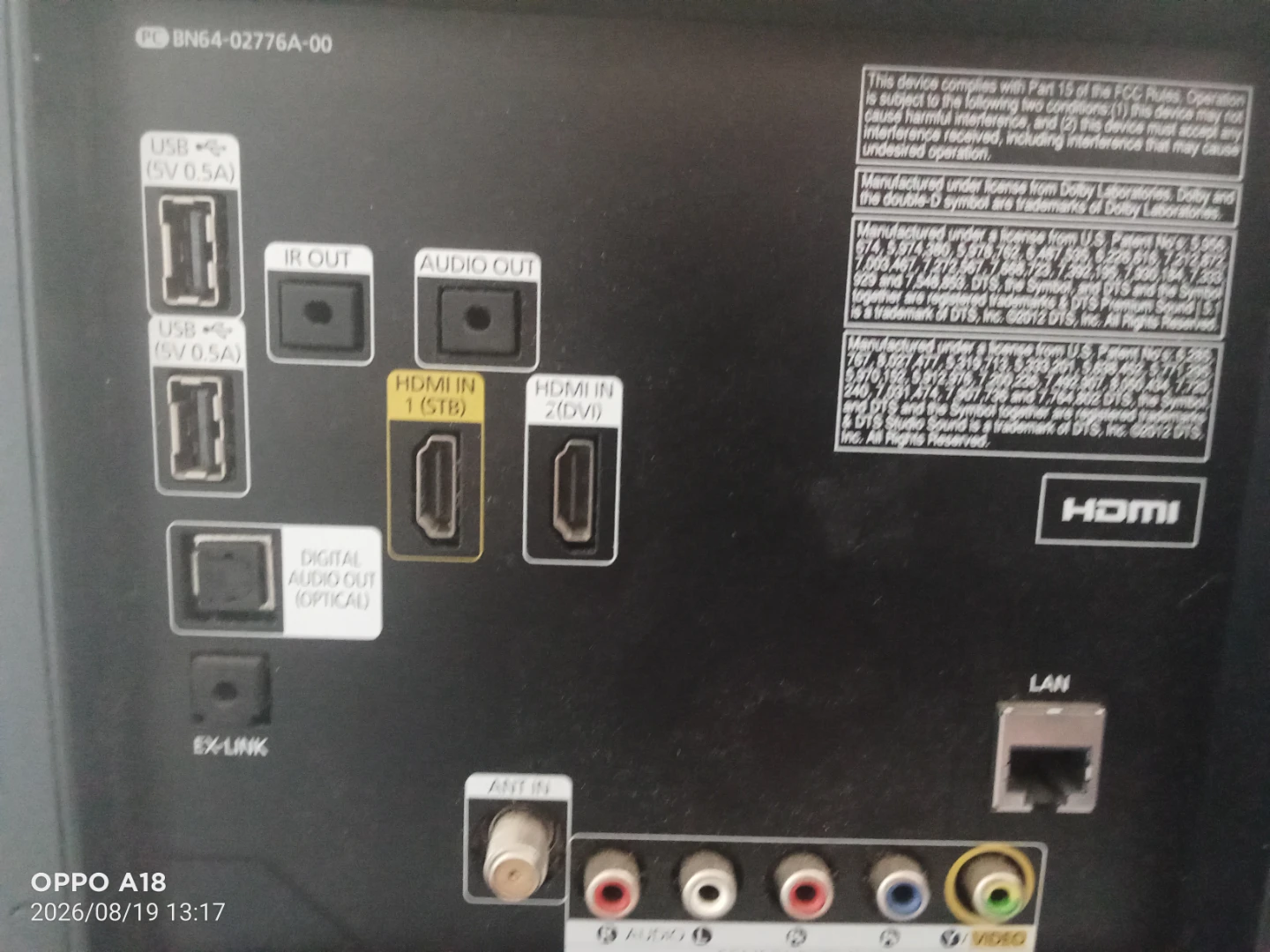 Samsung 32" UN32H5203AFXZC Television - photo 4
