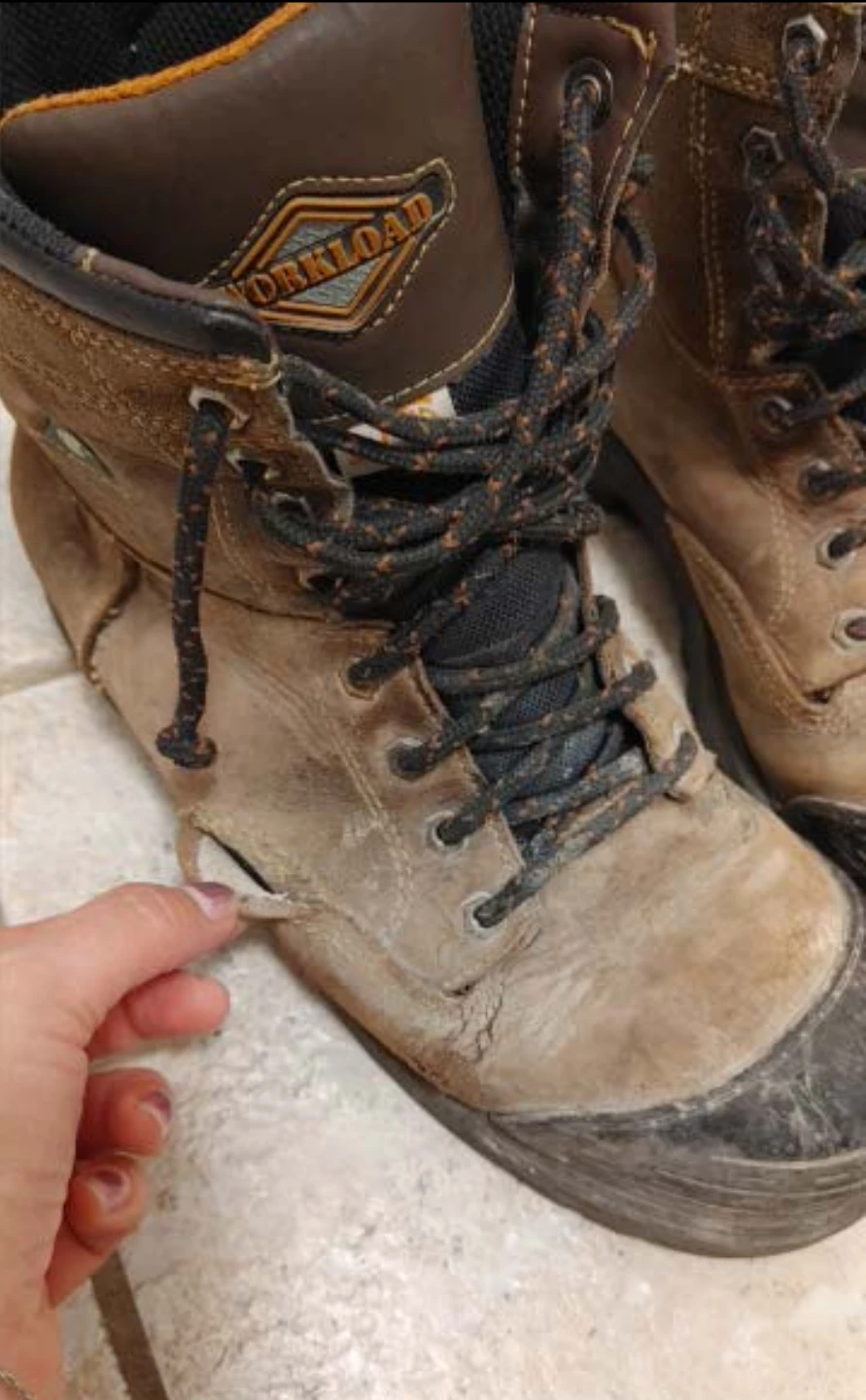 Men's Steel Toe Work Boots size 10 - photo 3