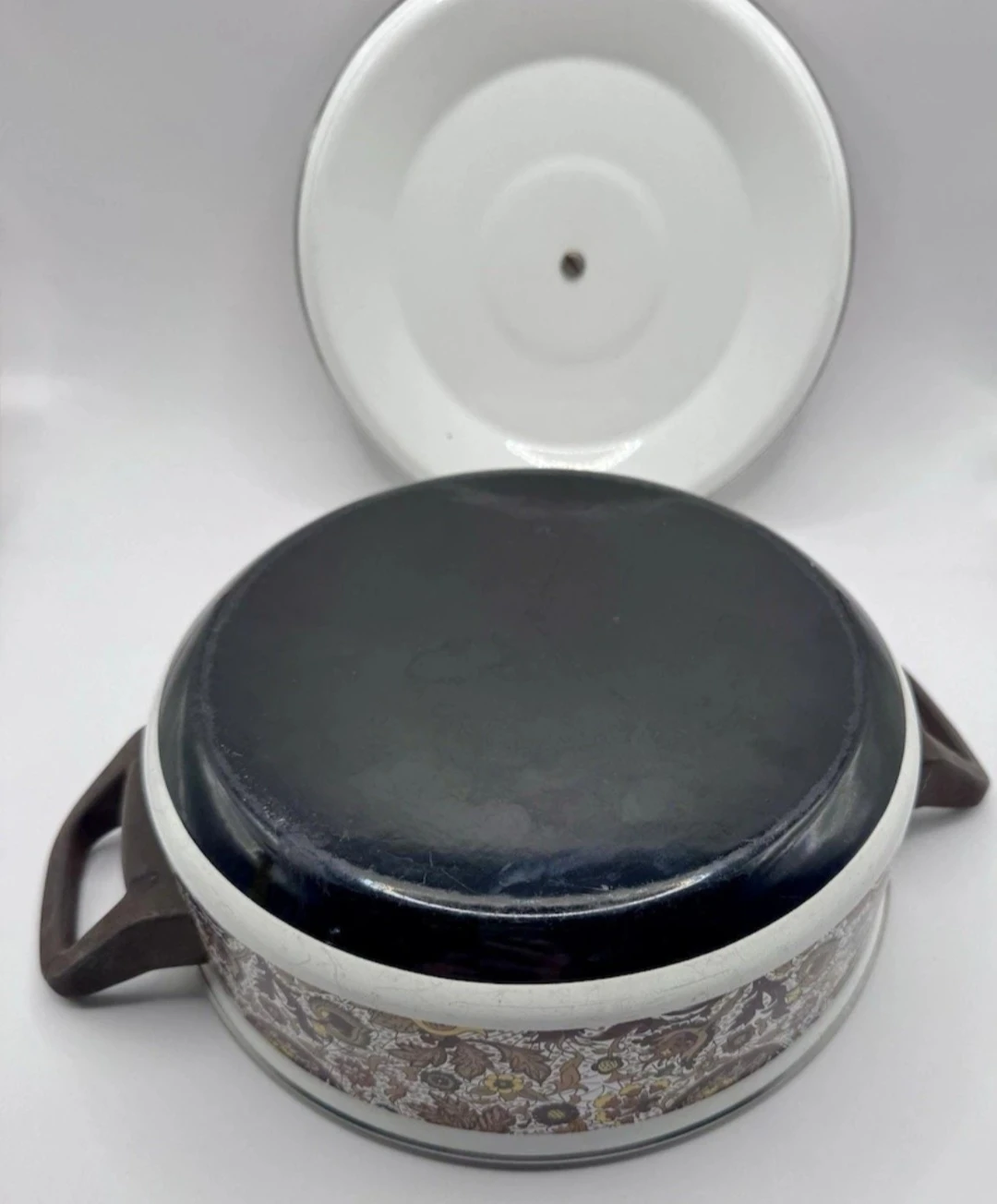 Vintage 1970 Fancipans Pot with Lid and Frying Pan - photo 4