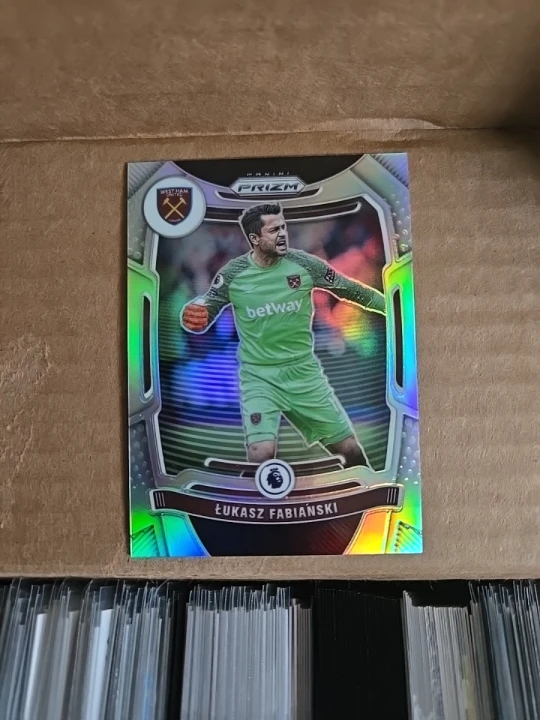 Panini Prizm Lukasz Fabianski Soccer Card