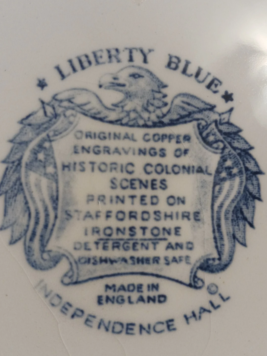 Liberty Blue Independence Hall Plates (Set of 2) - photo 5