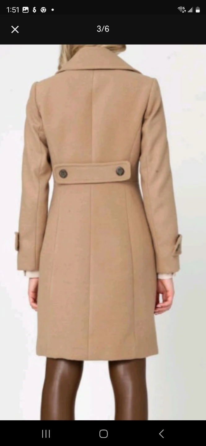 Sandra Angelozzi ( Femme de Carriere)  coat size 40 ( M- L) BNWT - photo 3