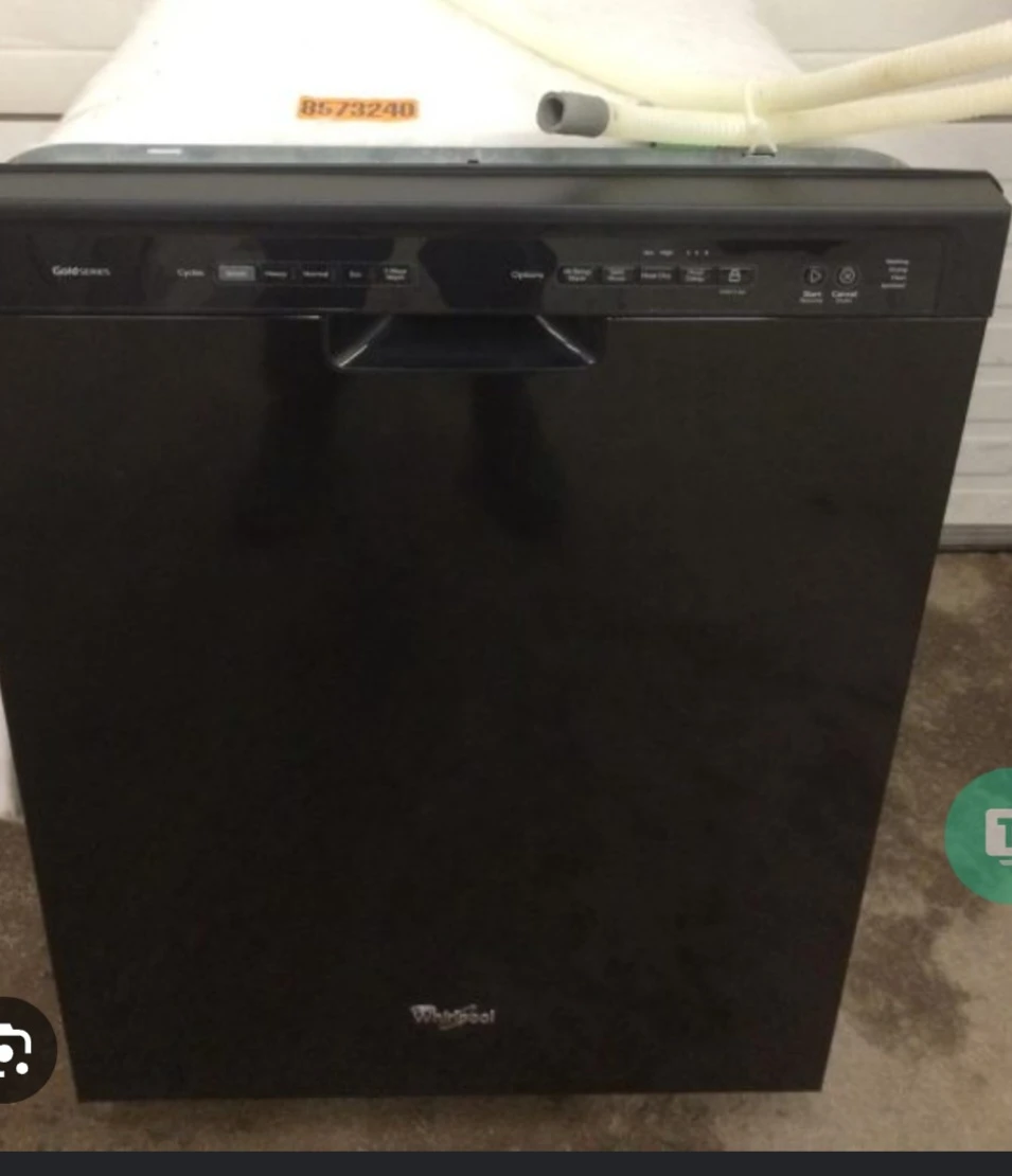 Whirlpool Black Dishwasher