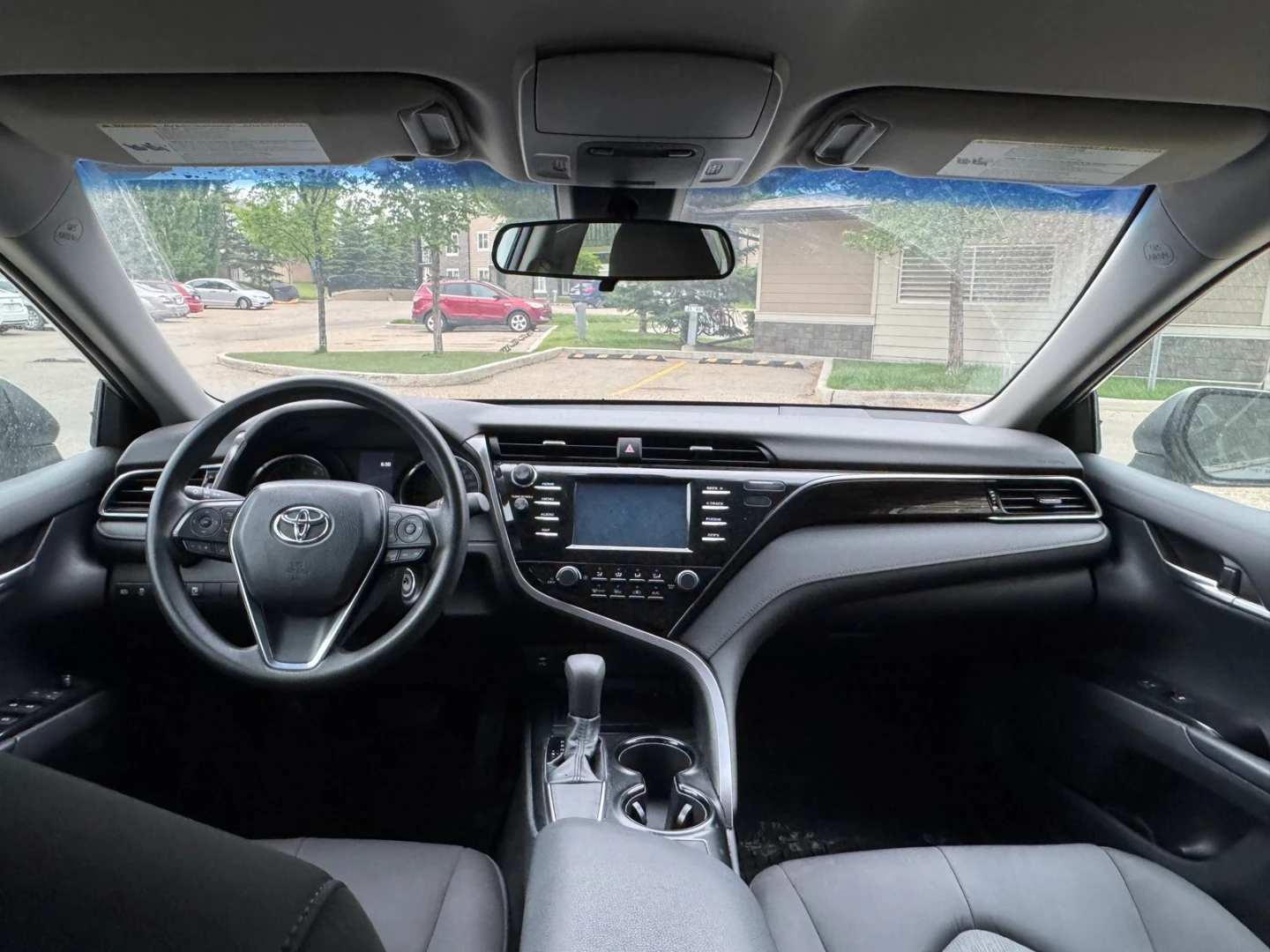 Silver Toyota Camry LE