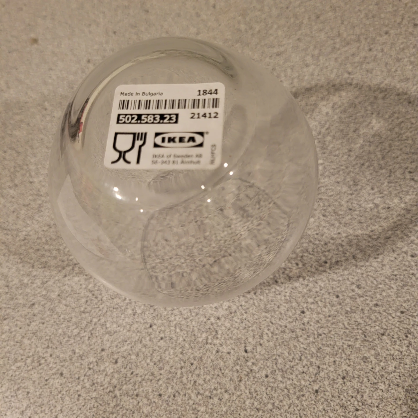 IKEA Clear Glass Tumbler - photo 2