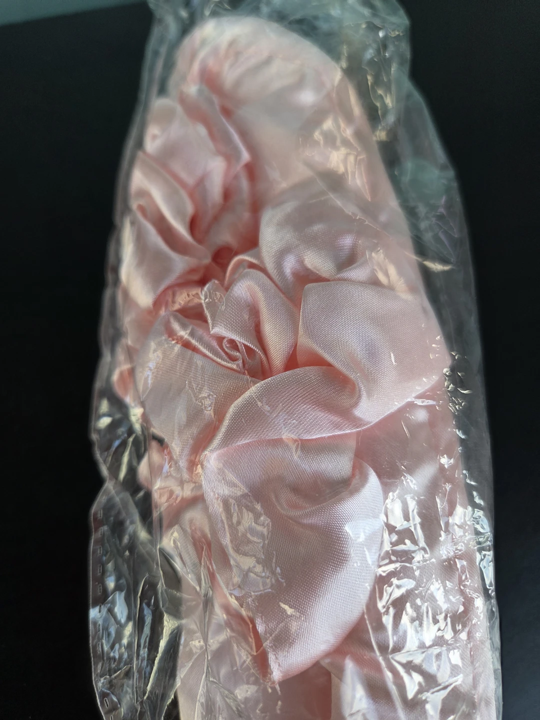 Pink Satin Heatless Curling Rod
