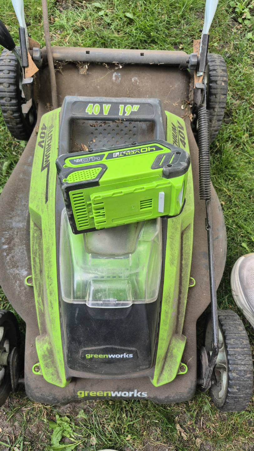 Greenworks 40V 19" Electric Lawn Mower - photo 3