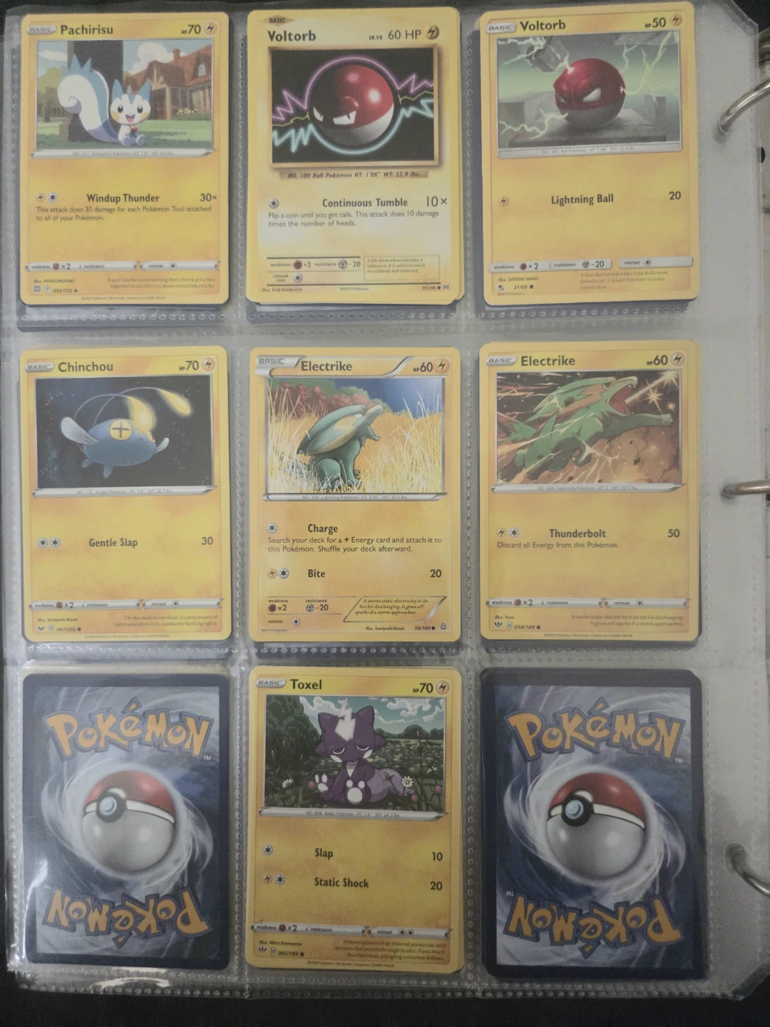 Pokemon cards - Electric and Psychic types - photo 2
