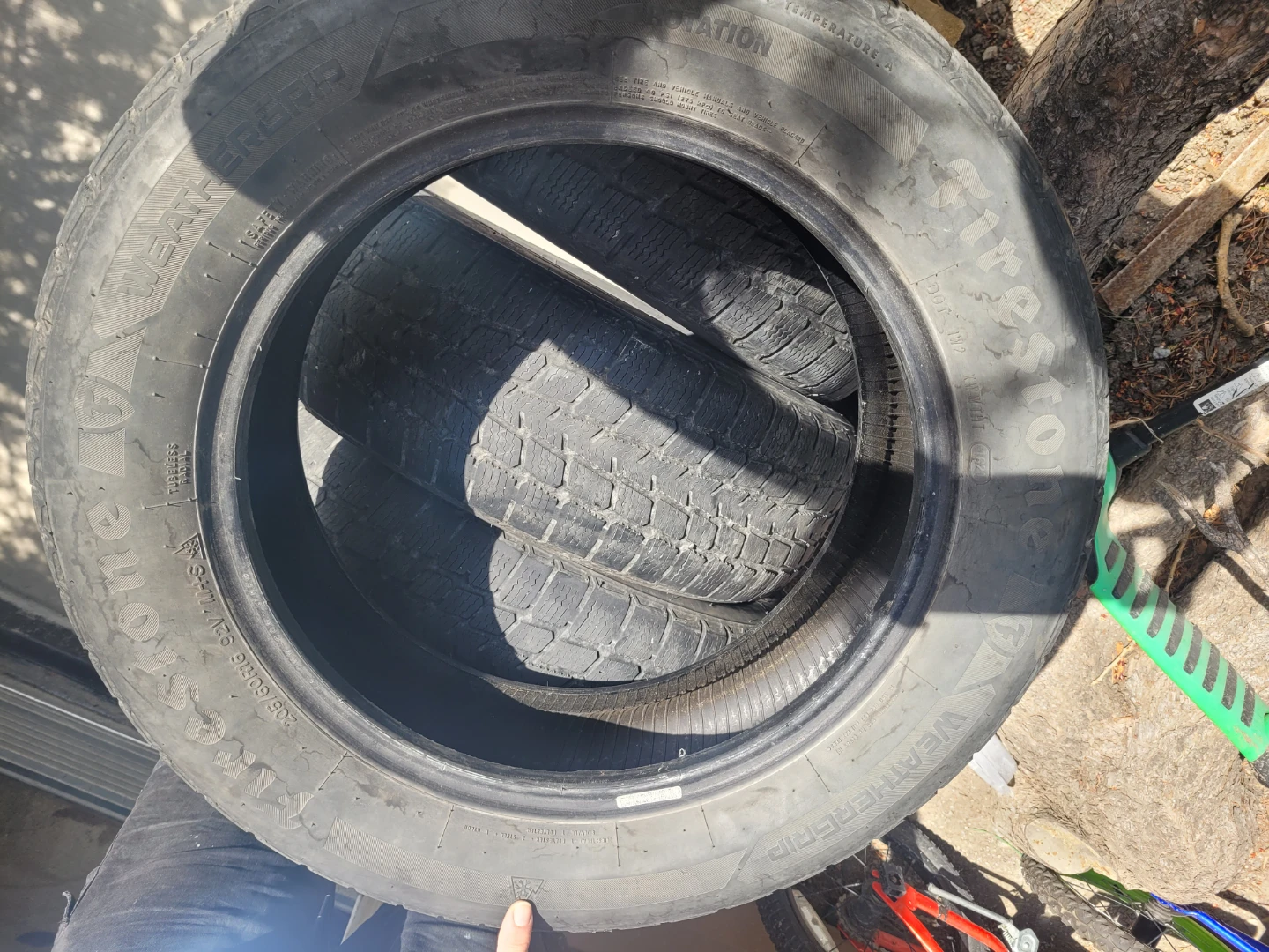 Goodyear WeatherGrip Tires (Set of 4)