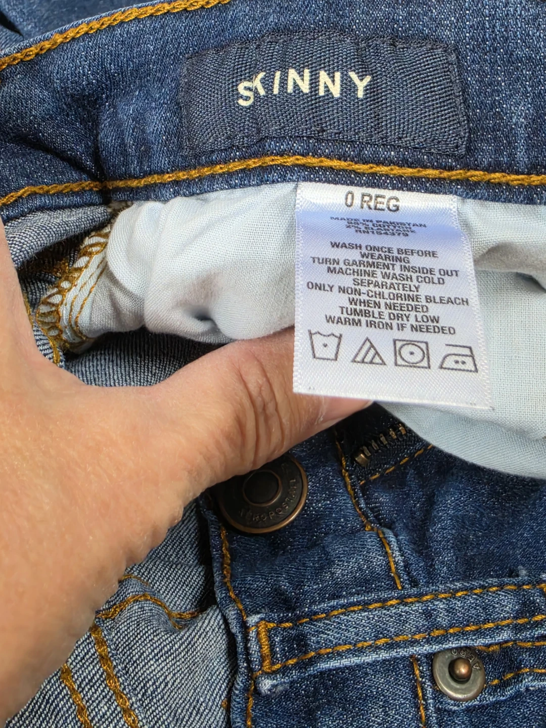 Aeropostale Skinny Jeans Size 0 Regular - photo 3